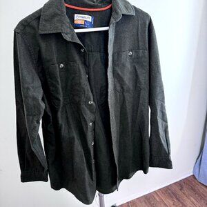 Magellan Fish Gear Mens S Shirt Riffle Green Mag Wick Vented Angler Fit